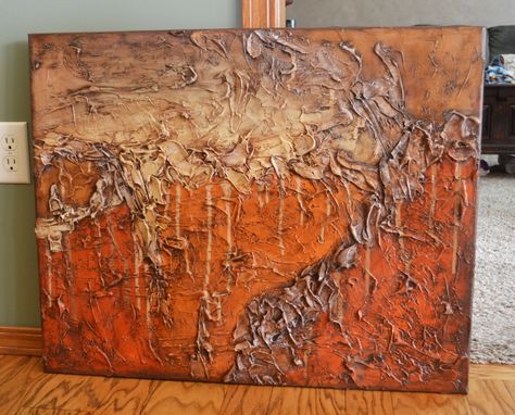 Custom Made 24x30 Original Modern Textured Contemporary Abstract Painting By Alisha "Dune"