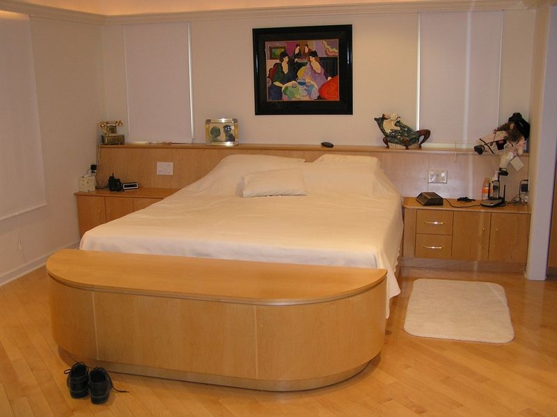 Custom Built-In Bed And Headboard by Cabinetmaker Cabinets ...