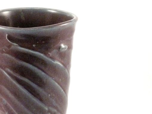 eggplant with made Hand Art Vase Handmade In Purple Eggplant Crafted Ceramic