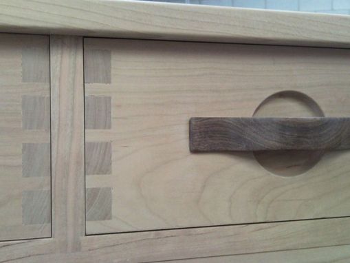 Custom Made Solid Cherry Hand Made Chest Of Drawers