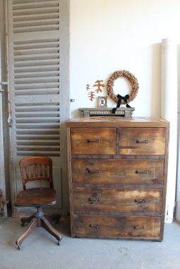 Custom Made Rustic Reclaimed & Sustainably Harvested Wood Dresser