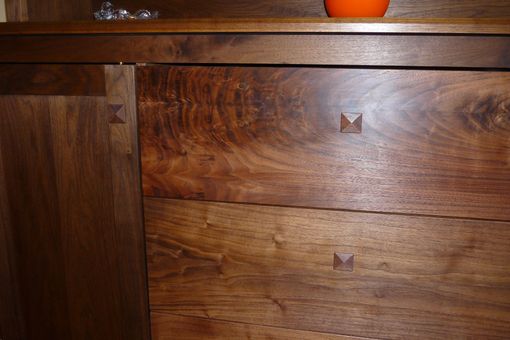 Custom Made Custom Walnut Hutch