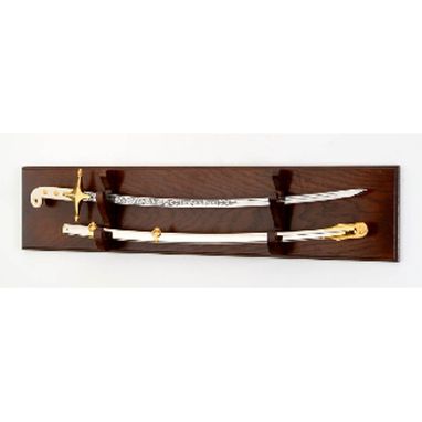 Custom Made Sword Display Cases, 2 Swords Display Case