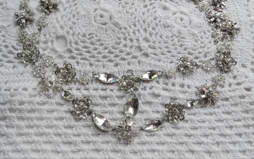 Custom Made Swarovski Crystal Bridal Headpiece - Weddings, Special Occasions