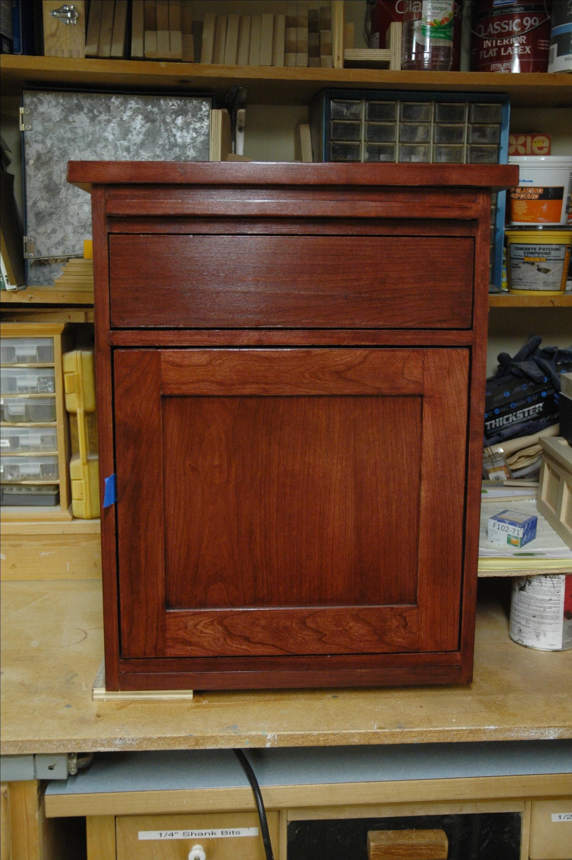 Hand Crafted Cherry Night Stand by WoodenItBeNice