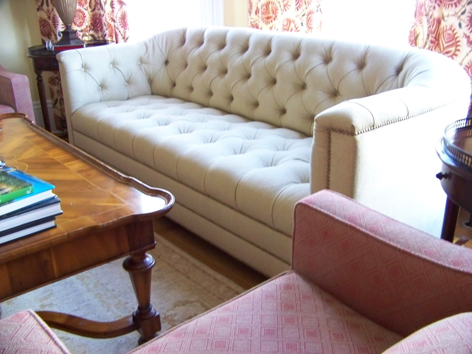 Hand Made Catherine Curved Back Tufted Sofa by Ashley Cunningham ...