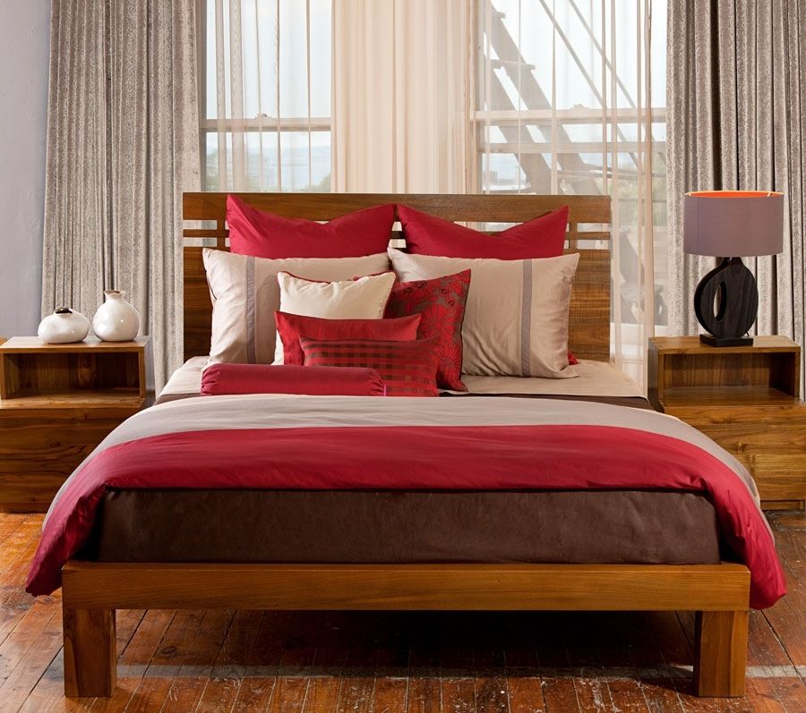 Custom Made Comtemporary Bedding by TheRedThreads