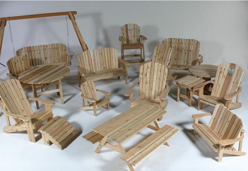 Custom Made Handmade Cedar Adirondack Furniture By The Rustic Woodshop   144492.966531 