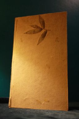 Custom Made Journal With Embedded Plant Cover