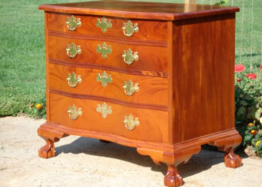 Custom Made Chippendale Chest Of Drawers