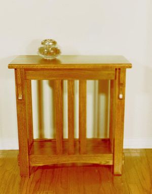 Custom Made Mission End Table