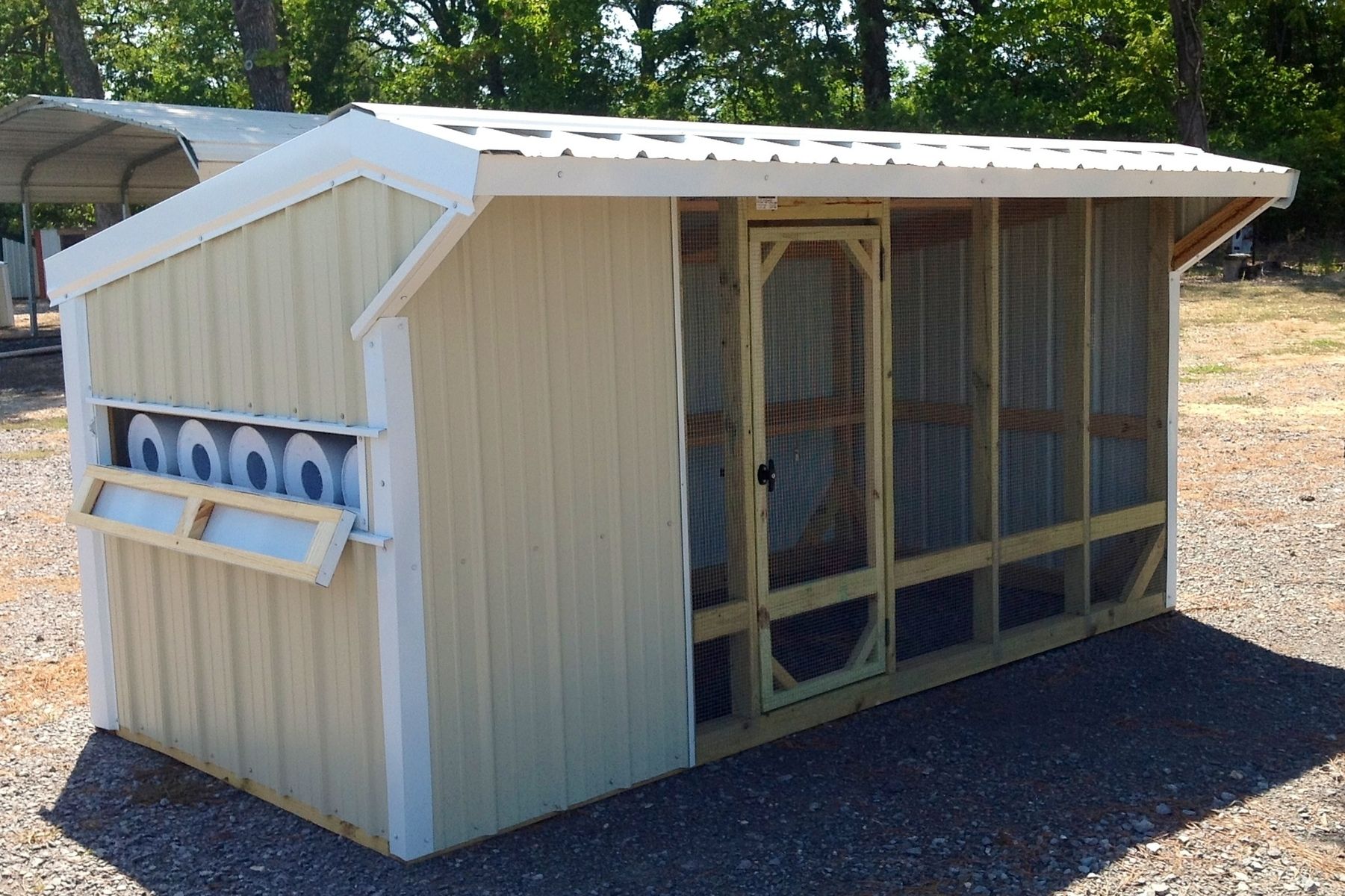 Custom 6x12 Stationary Chicken Coop by Rocky Top Sales, LLC ... - 126125.421852
