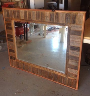 Custom Made Reclaimed Wood Mirrors