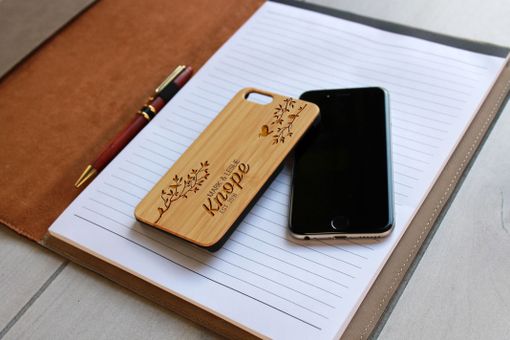 Custom Made Custom Engraved Wooden Iphone 6 Case --Ip6-Bam-Mark Leslie Knope