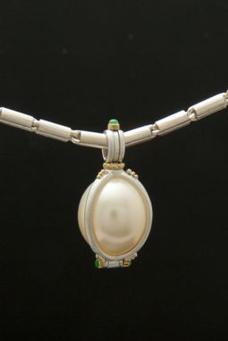 Custom Made Caged Pearl Pendant