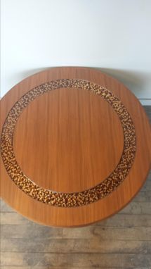Custom Made Round Mosaic Table