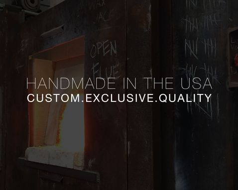 Custom Made 8" Clear Hand Blown Glass Downrod Pendant Light- Brass