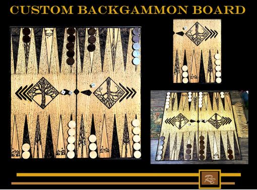 Custom Made Custom, Wood, Board Games, Wood Board Games, Personalized, Large, Hand Created