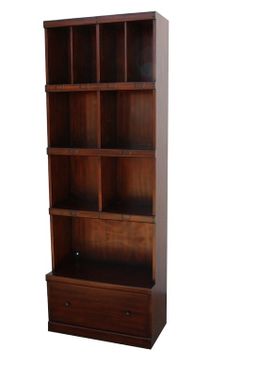 Custom Made Classic Campaign Bookcase