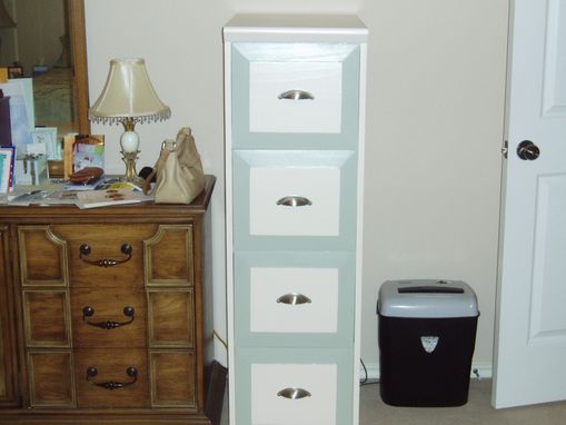 Custom Made 4 Drawer File Cabinet