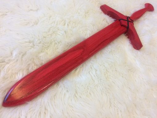 Custom Made Oak Play Sword - Medium