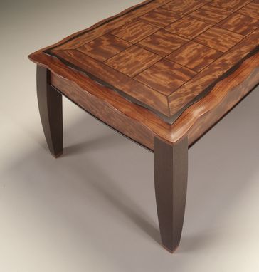 Custom Made Coffee Table Of Bubinga And Wenge