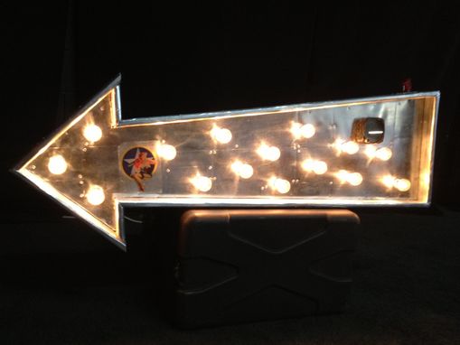 Custom Made Light Fixture Silver Arrow Wwii P 51 Mustang Inspired "The Smithsonian"