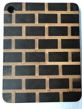 Custom Made End Grain Cutting Board / Serving Board (Brick Pattern)