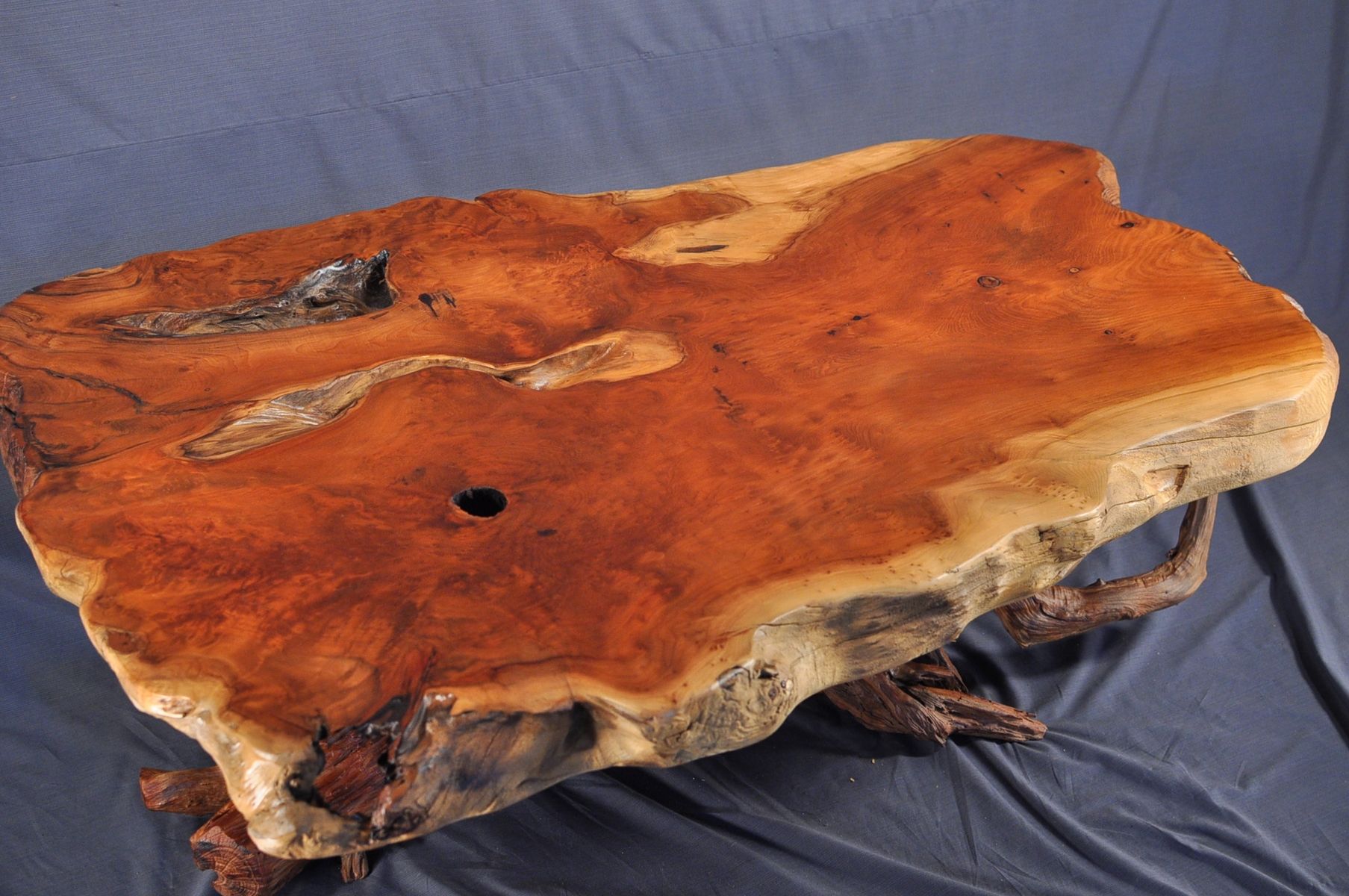 Custom Redwood Burl Coffee Table by Driftwood Decor | CustomMade.com