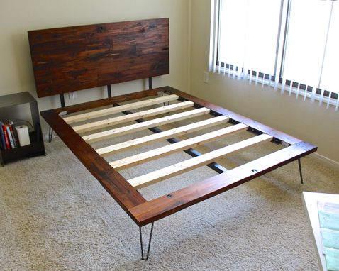 Custom Made Reclaimed Case Study Bed