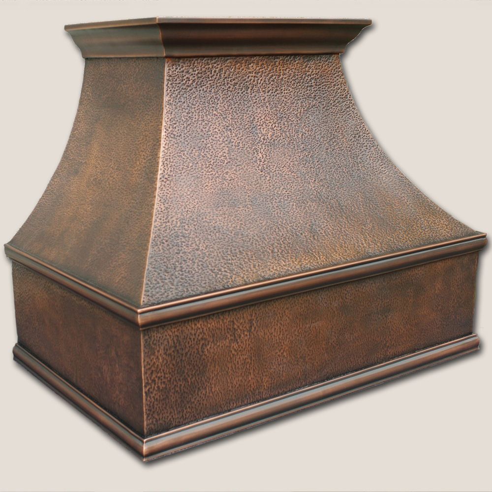 Buy Custom Traditional Copper Range Hood 36, made to order from World