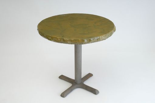 Custom Made "Rock" Top Cafe Tables