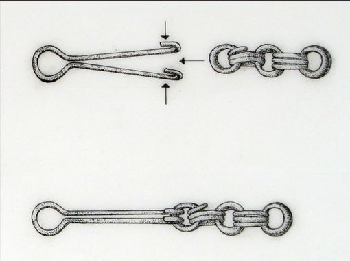 Custom Made Custom Sterling Silver Triple Link Chain
