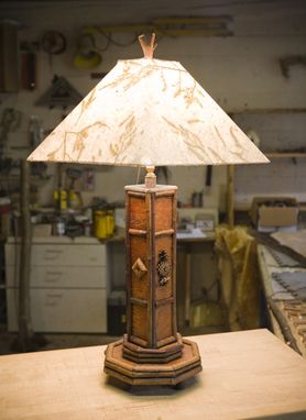 Custom Made Rustic Table Lamp 2