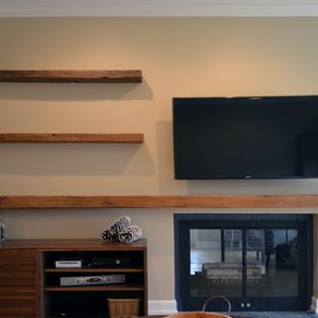 Reclaimed Lumber Floating Shelves By Ron Cramer Reclaimed Lumber Floating Shelves By Ron Cramer