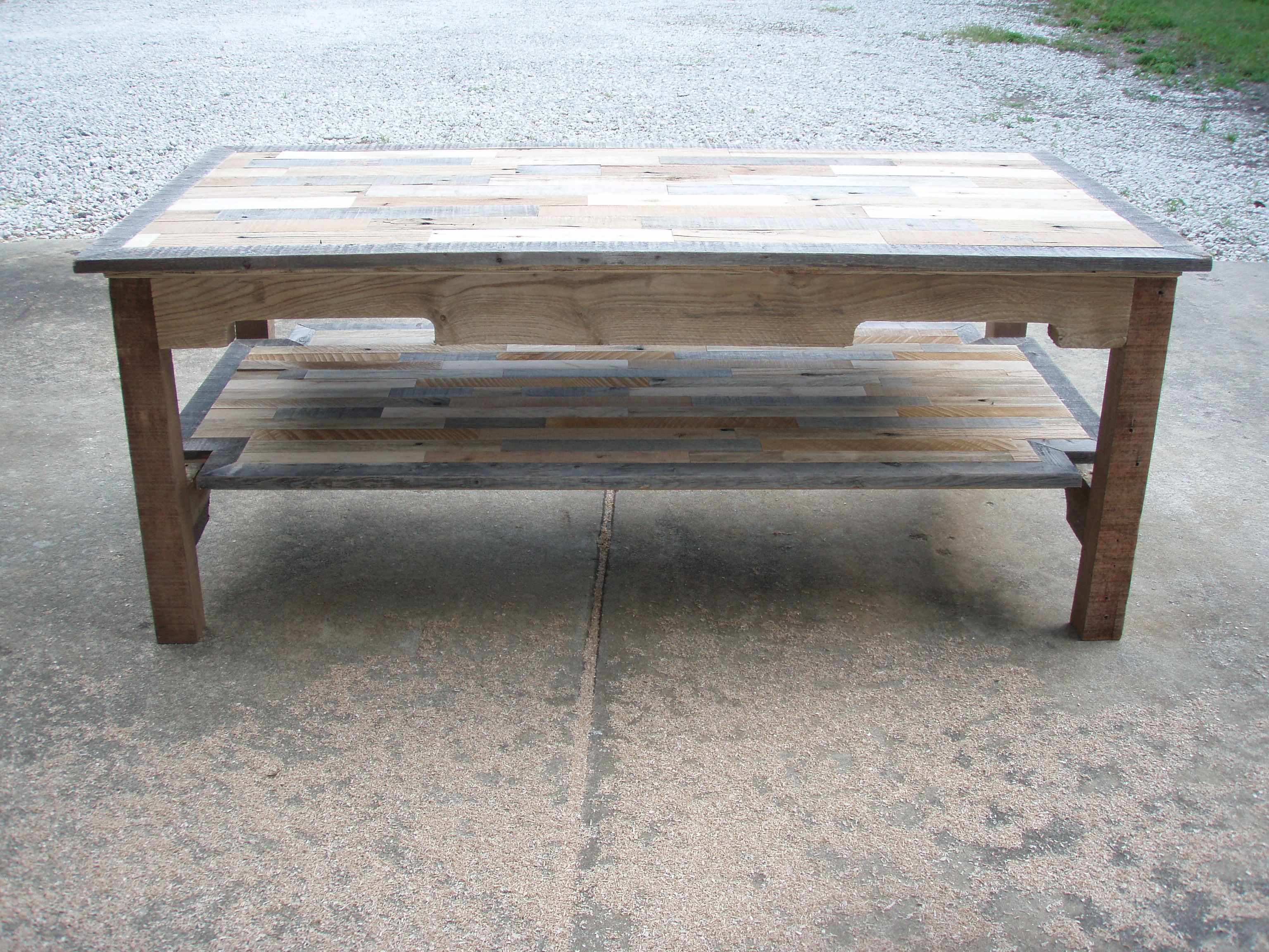 Hand Made Reclaimed Pallet Wood Coffee Table by All for Knot ...