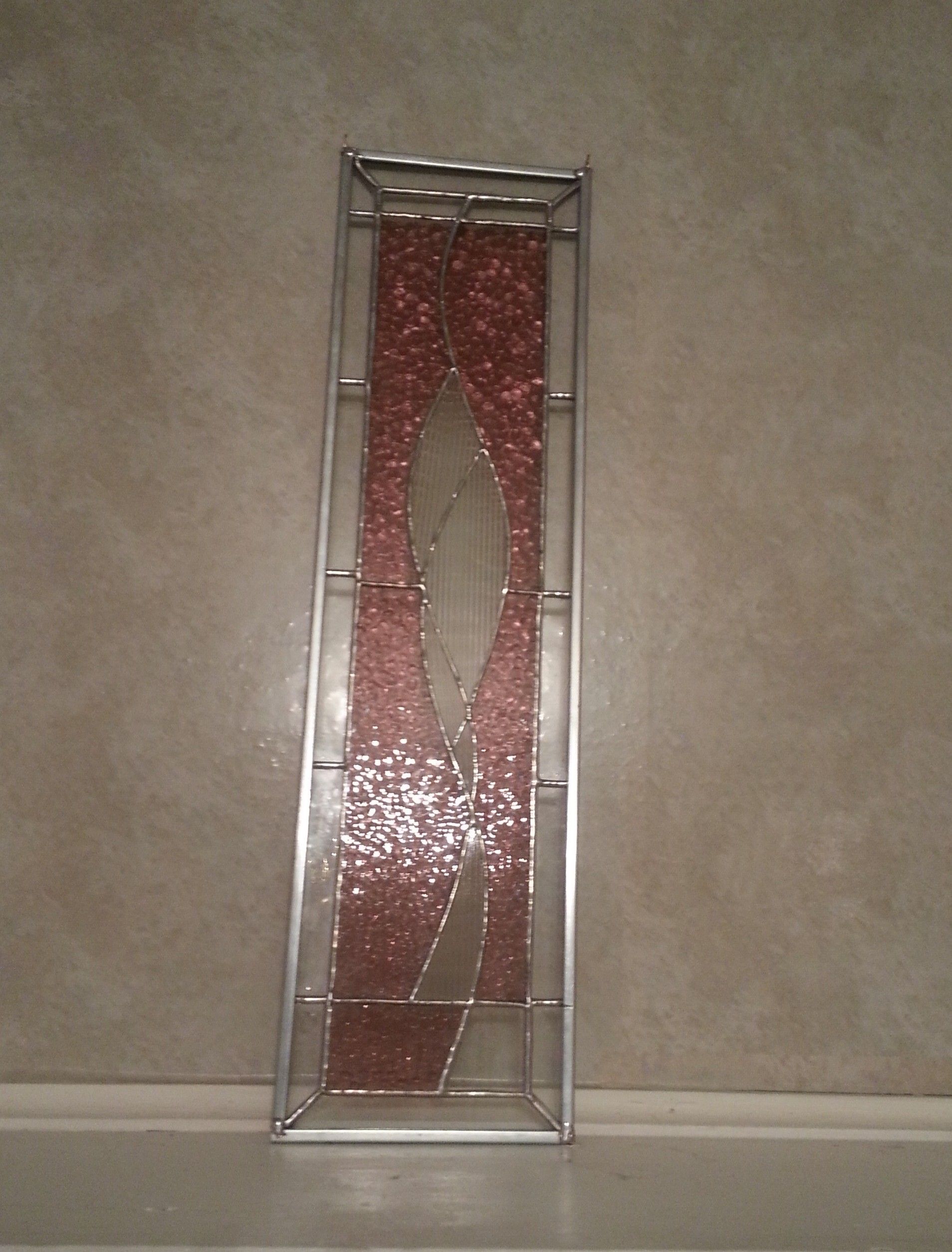 Buy Custom Stained Glass Transom/Wall Insert, made to order from Ibg