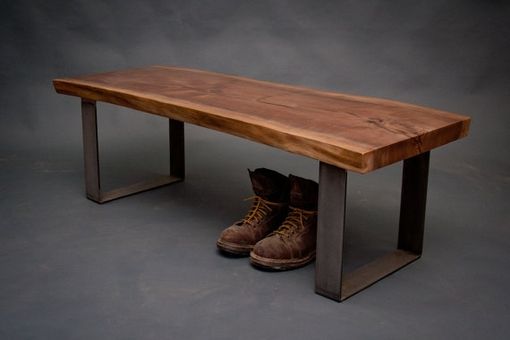 Custom Made Reclaimed Mid Century Modern Benches