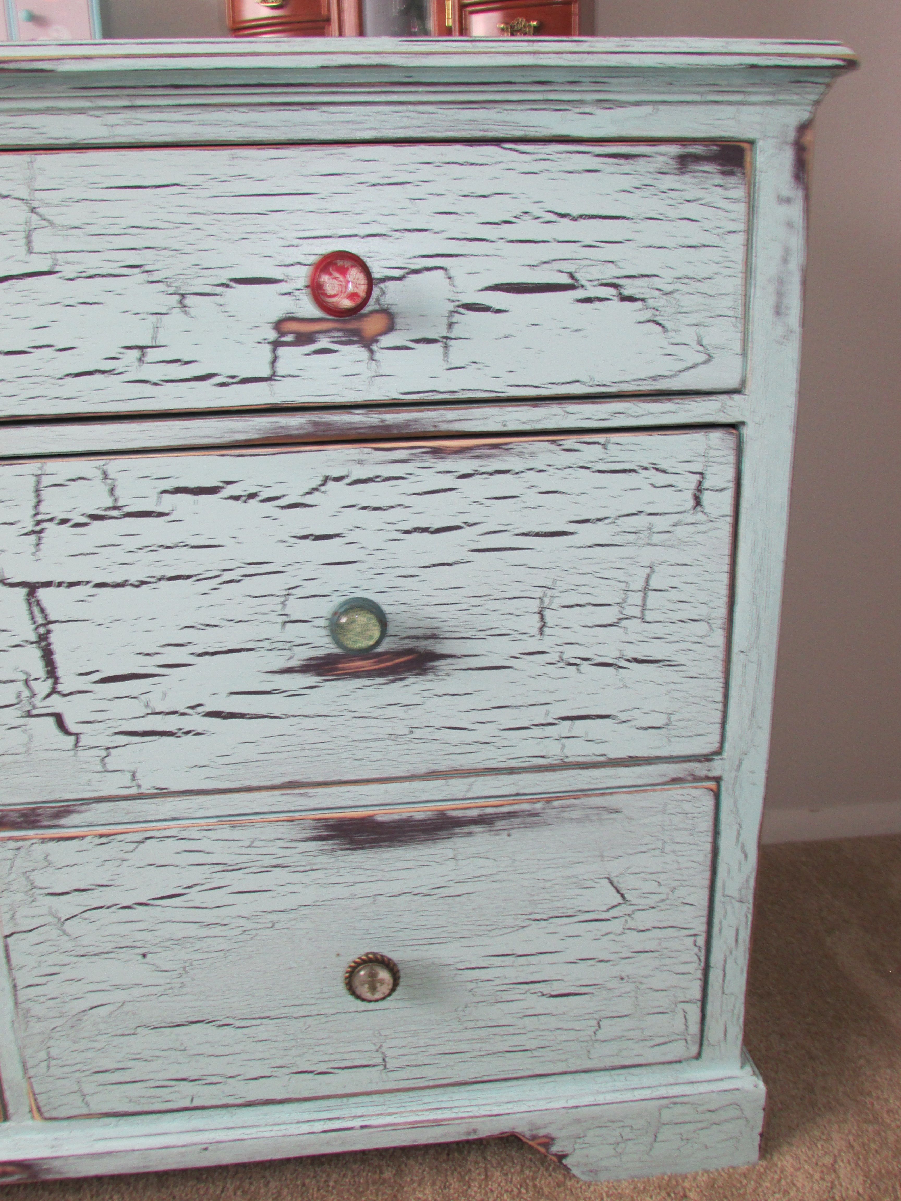 Hand Made Custom Dresser For Addison by ConnectEDcreations Wood & Metal