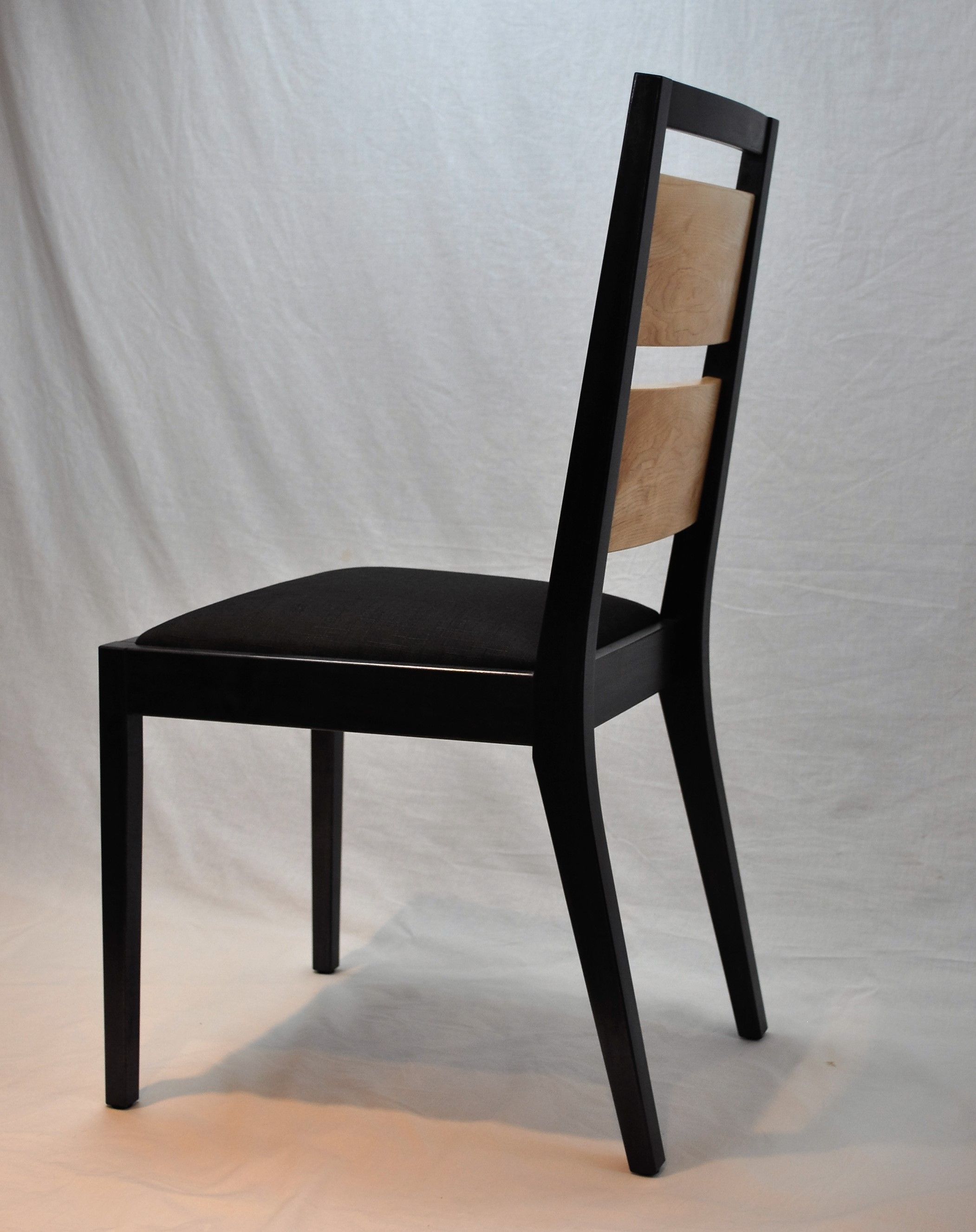 Hand Made Modern Dining Chair by Glessboards