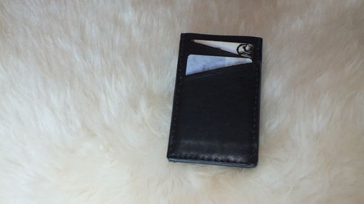 Custom Made Hand Stitched Leather Minimalist Iphone Wallet