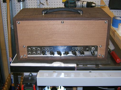 Custom Made Custom Wenge & Mahogany Guitar Amplifier