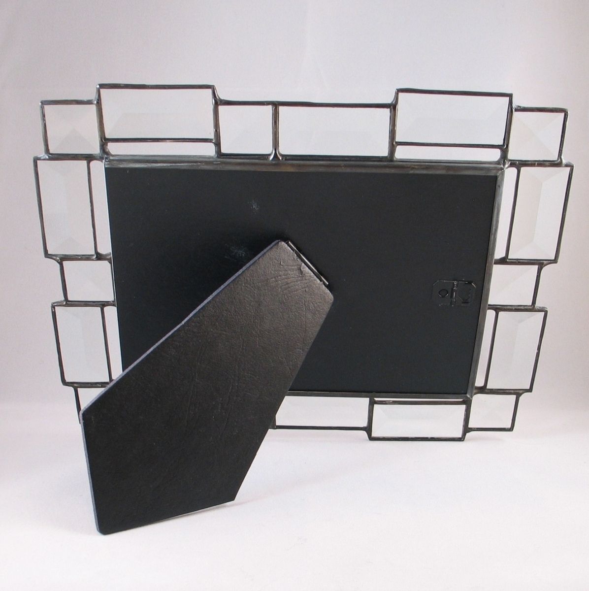 Hand Made 5x7 Stained Glass Bevel Picture Frame by Painted Light