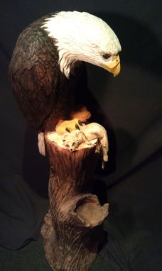 Custom Made Eagle In Progress