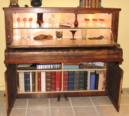Hand Made Piano/Bar Cabinet by Michael Meyer Fine 