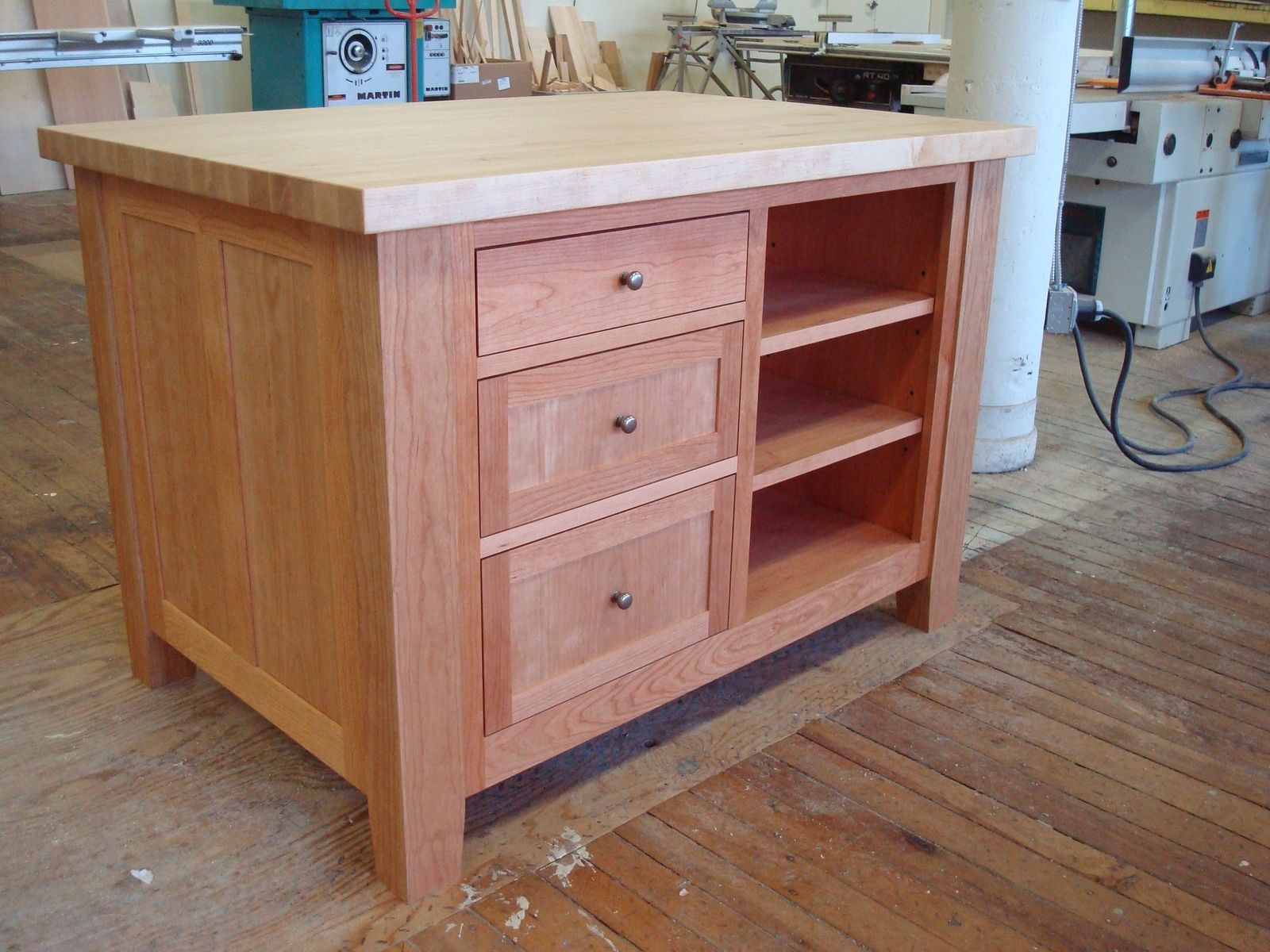 kitchen island craft table