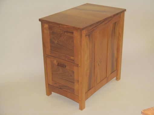 Custom Made Mesquite Filing Cabinets