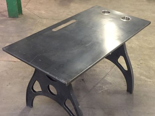 Custom Made Cold Rolled Steel Desk