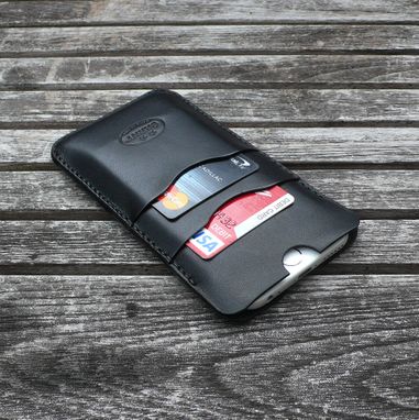 Custom Made Garny - №24 - Iphone 6 Leather Case - Black