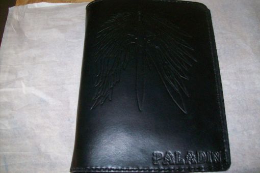 Custom Made Leather Executive Planner With Custom Design And Personalization
